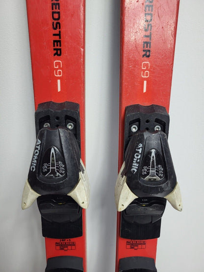 Sci Atomic Redster G9 131 cm + attacchi Atomic 7.5 Sport invernali all'aperto
