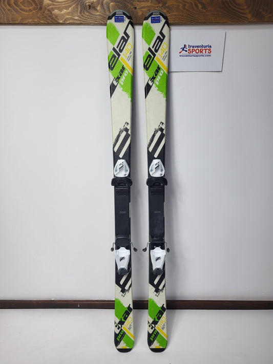 Elan Exar Pro 140 cm Ski + NEW Tyrolia 7.5 Bindings Sport Snow Winter Fun