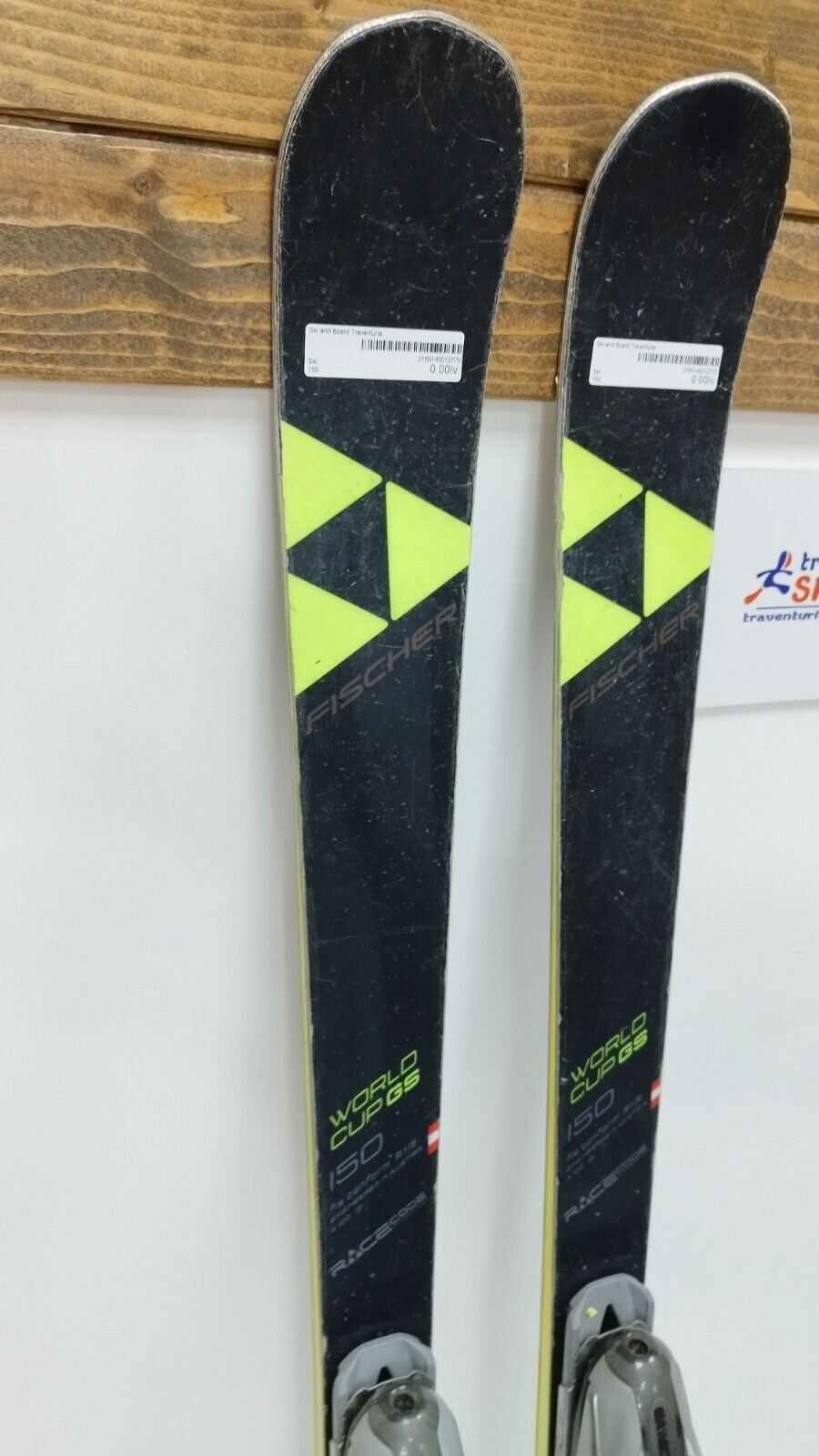 Sci Fischer RC4 GS World Cup 150 cm + Attacchi Marker 10 Sport Invernali Divertimento Neve