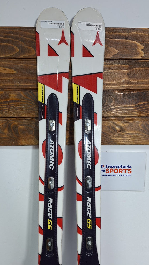 Atomic Race GS 176 cm Ski + Atomic 12 Bindings Winter Sport Fun