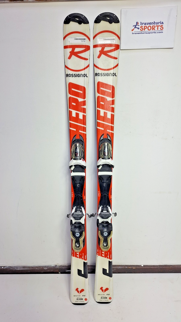 Rossignol Hero JR 130 cm Ski + Rossignol 7 Bindings Winter Sport Snow