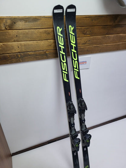 Fischer RC4 GS 188 cm Ski + Fischer 18 Bindungen Wintersport