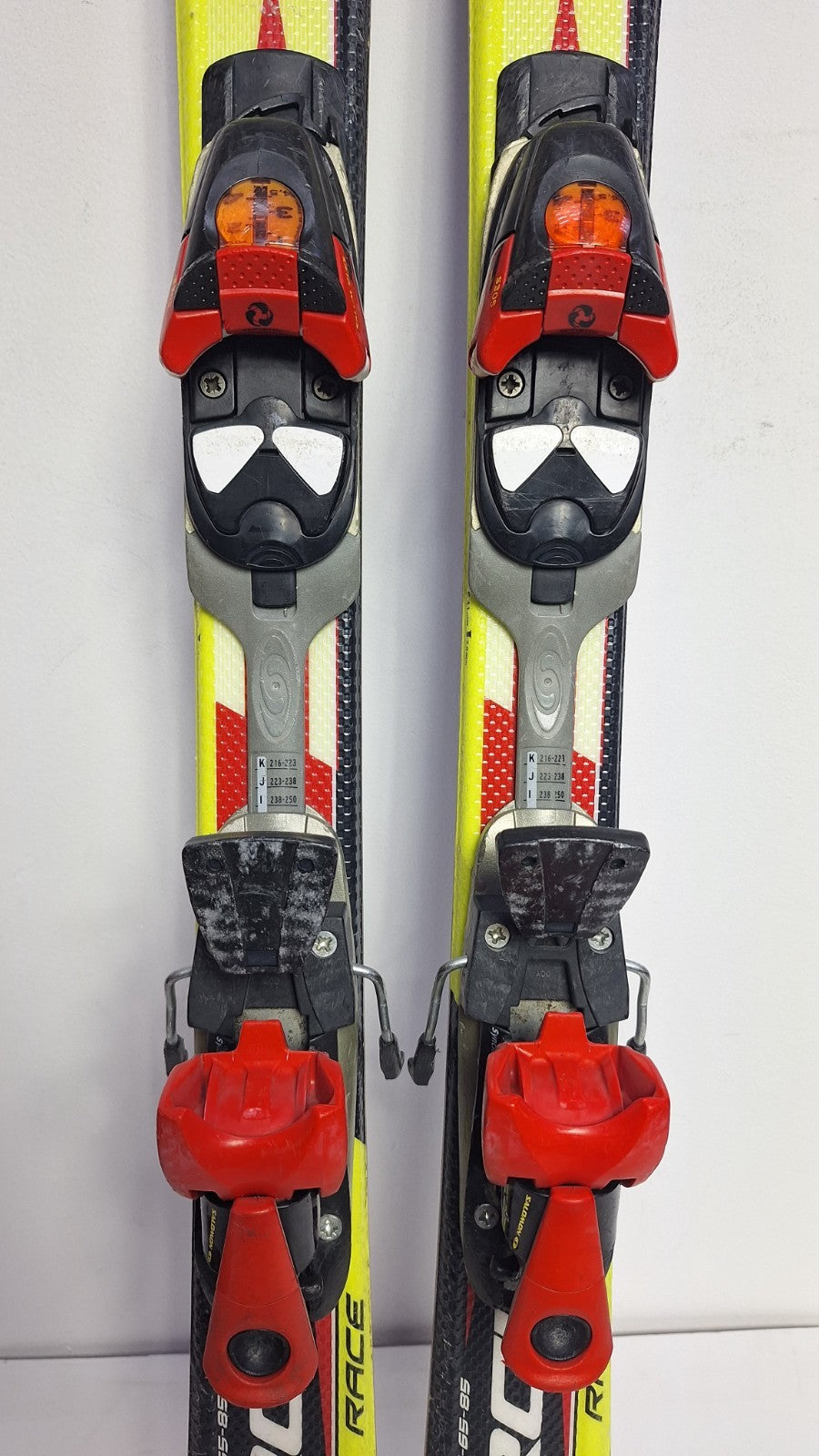 Fischer RC4 Race 110 cm Ski + Salomon 4.5 Bindings Fun Snow Winter Sport