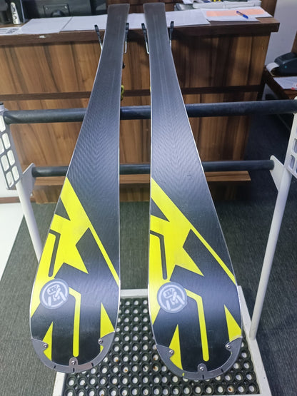 K2 AMP 80X 170 cm Ski + Marker 12 Bindungen Wintersport Schnee Outdoor Spaß