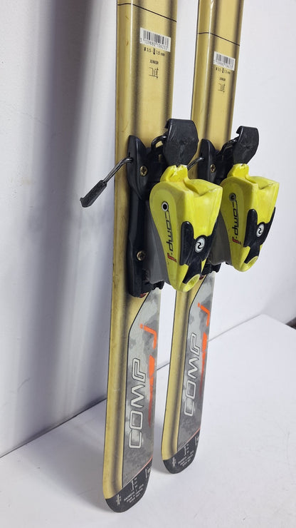 Rossignol Comp J 120cm Skis + Rossignol 4.5 Bindings Winter Fun Snow