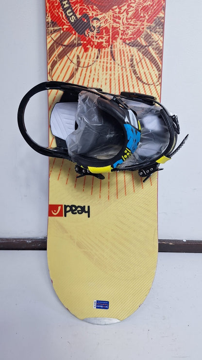Snowboard HEAD Rocka 4D 159 cm + fixations Talerun L neuves Hiver Sport Plaisir