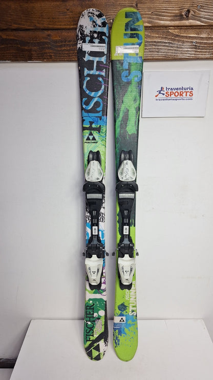 Fischer Stunner 121 cm Ski + Fisher 4.5 Bindings Winter Sports Fun Adventure