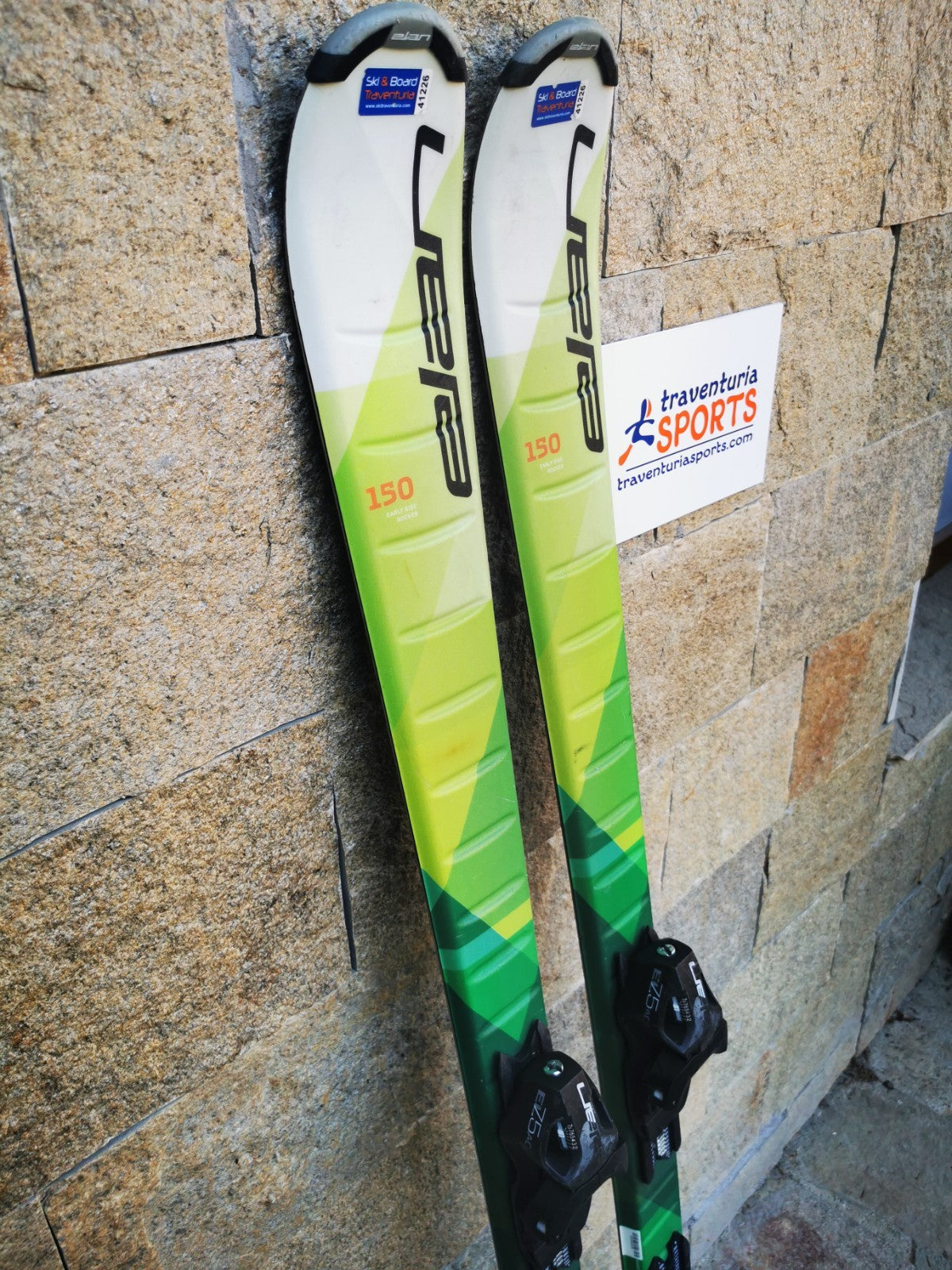 Elan Explore Pro QS 150cm  Ski + Elan 7.5 Bindings Adventure Winter Sport