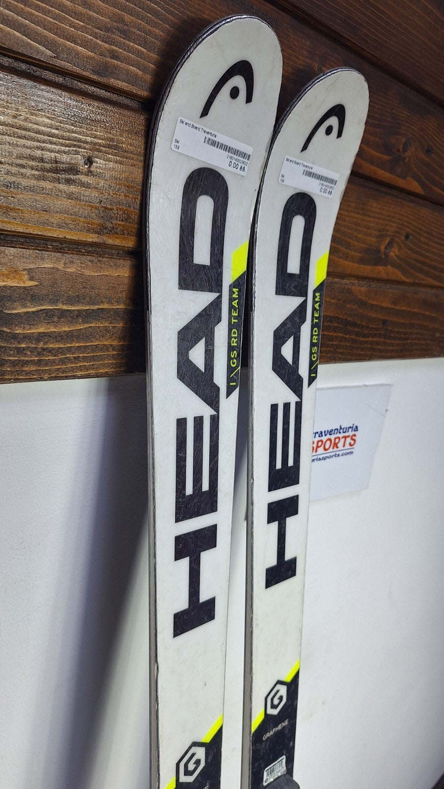 HEAD WC Rebels i.GS RD Team 159 cm Ski + HEAD FF Evo 11 Bindungen Wintersport