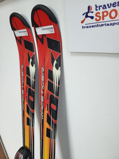 Sci Völkl Racetiger GS R JR 130 cm + Attacchi Marker 7 Sport Invernali Divertimento sulla Neve
