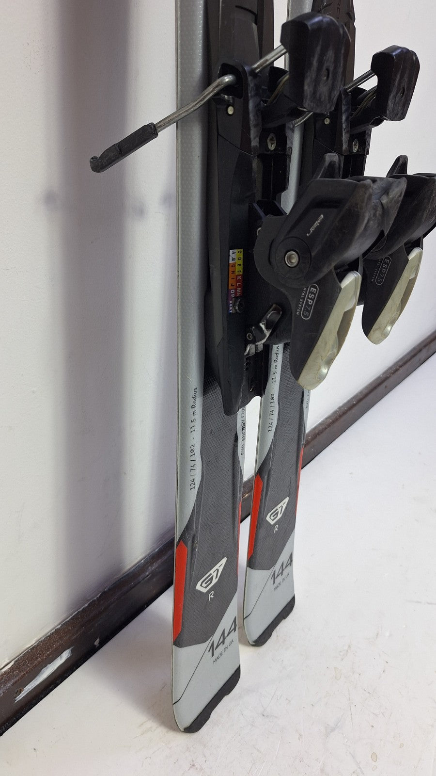 Sci Nordica GT R EVO 144 cm + attacchi Elan ESP 7.5 Adventure Snow