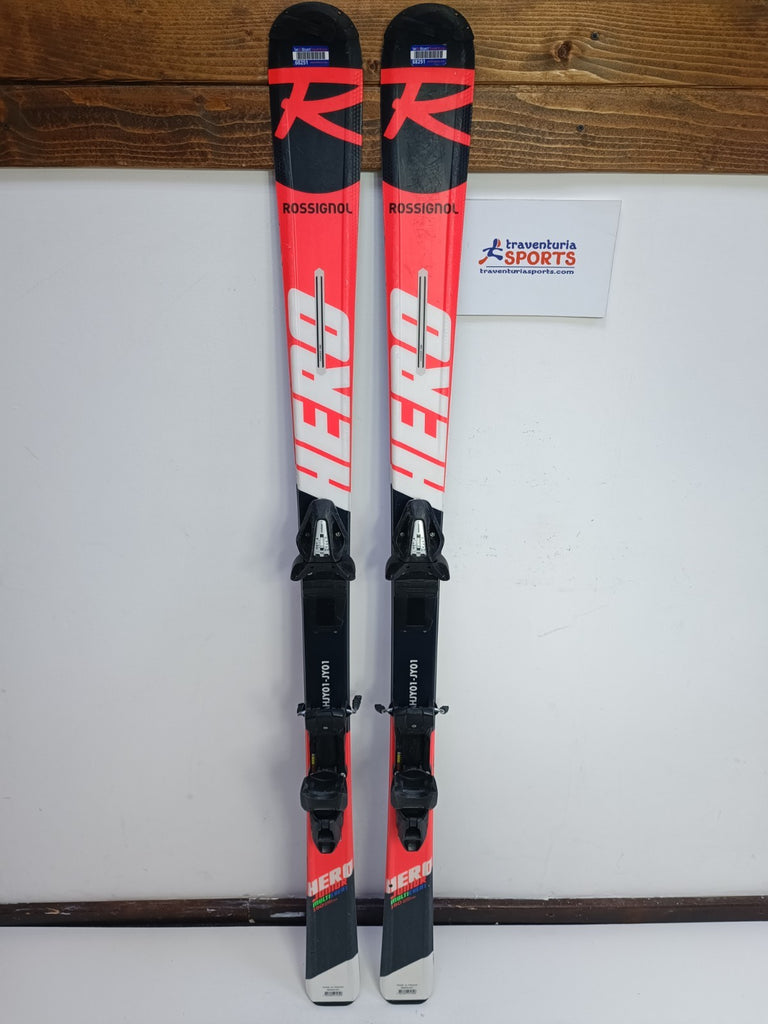 Rossignol Hero J 150 cm Ski + Elan ESR 10 Bindungen Winter Fun Snow Sports