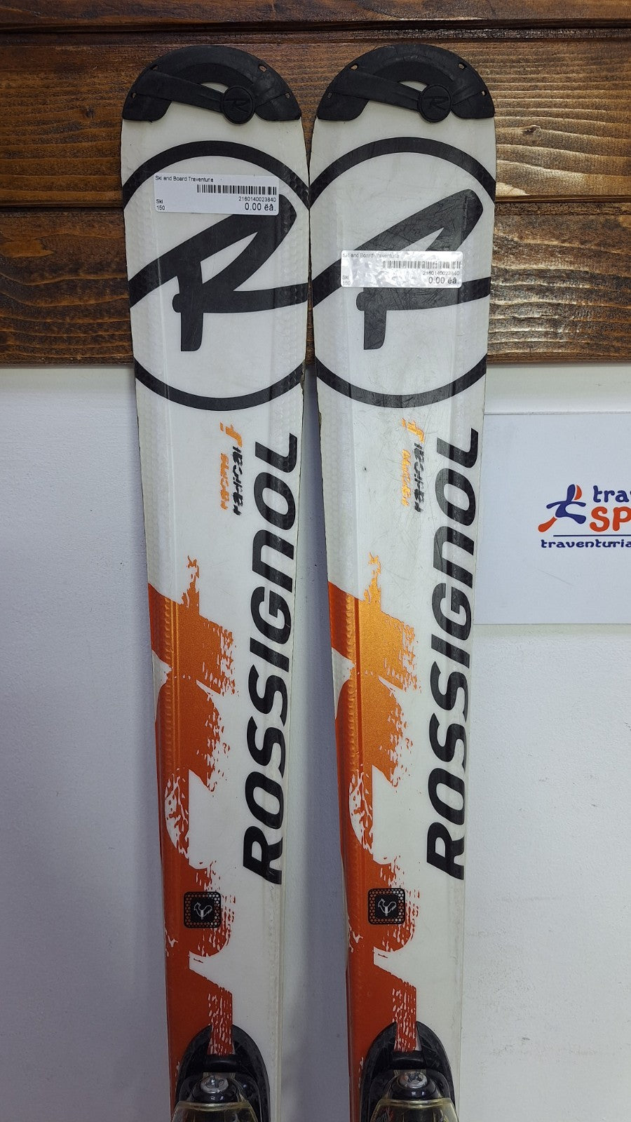 Rossignol Radical 150 cm Ski + Rossignol 7 Bindings Winter Sport Snow