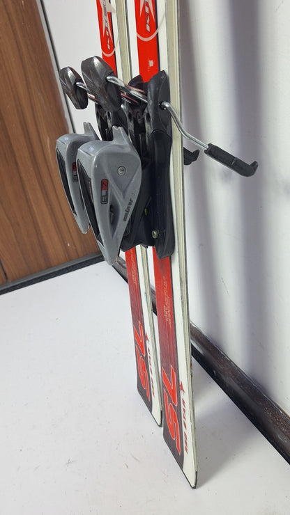 Kneissl Red Star Race SL 136cm + Elan 7 Bindings Winter Sport Outdoor