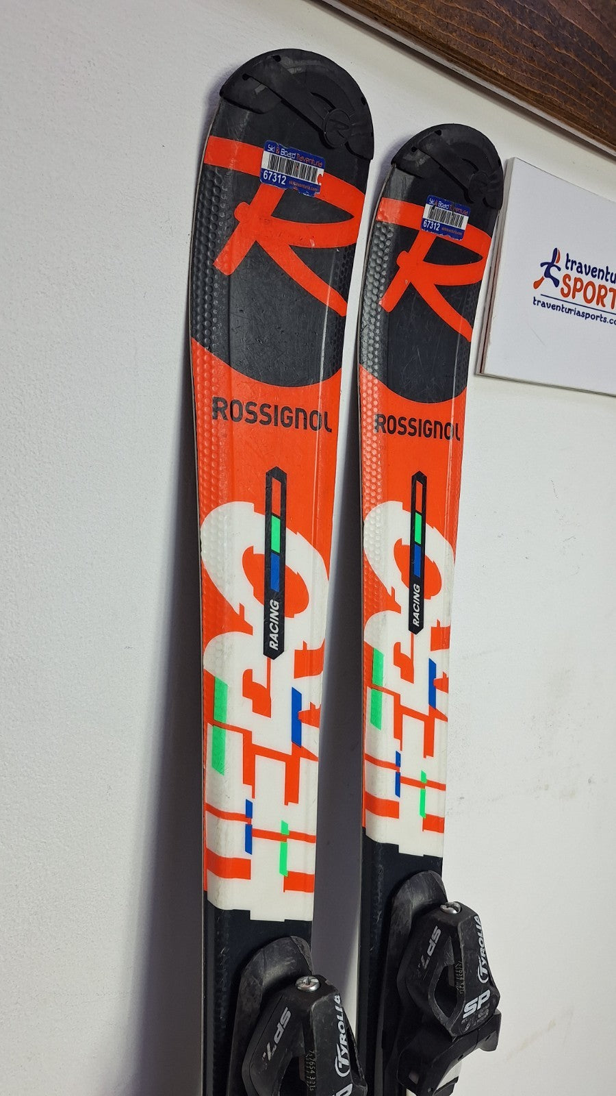 Rossignol Hero JR MultiEvent 130cm  Ski + Tyrolia ESP 7.5 Bindings Winter Sport