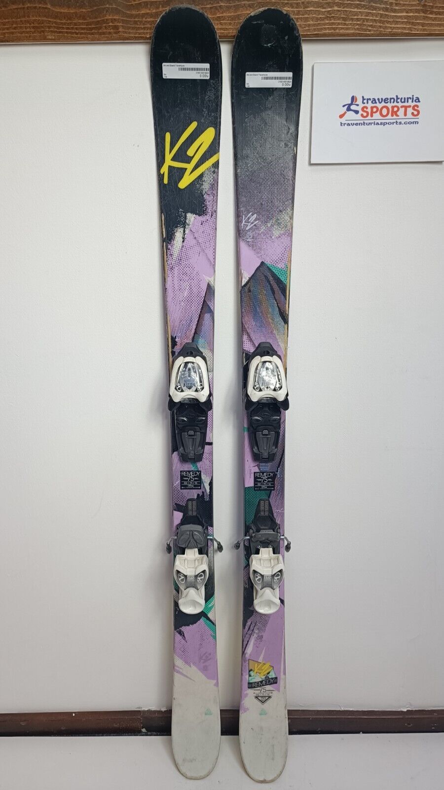 K2 Remedy 139cm Ski + Marker 7 Bindings Winter Sport