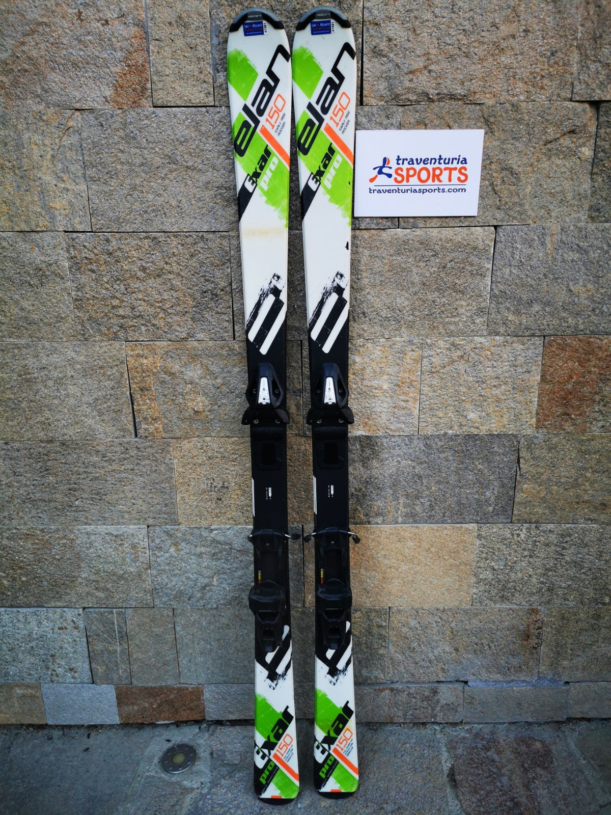 Elan Exar Pro 150cm  Ski + Elan  ESR 10 Bindings Adventure Winter Sport