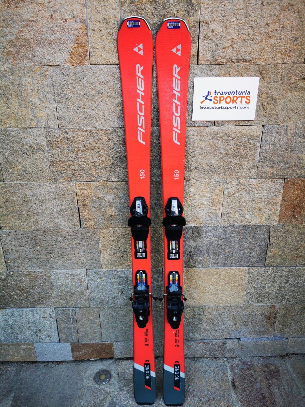 Fischer RC One X 150cm  Ski + Fischer RS 9 Bindings Adventure Winter Sport