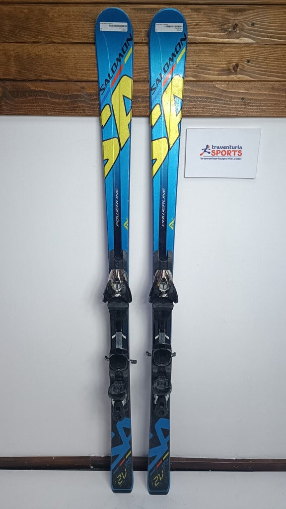 salomon 3v slalom skis Salomon 2V Race 158cm Ski + Salomon 12 Bindings Winter Adventure Winte – Traventuria Sports