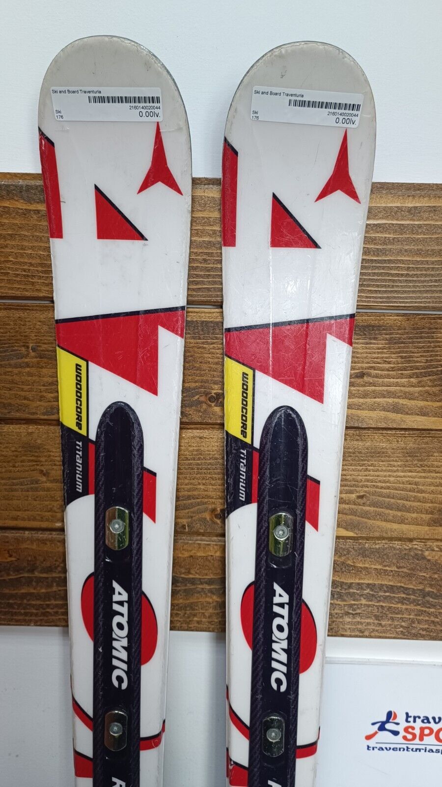 Atomic Race GS 176 cm Ski + Atomic 16 Bindungen Wintersportspaß