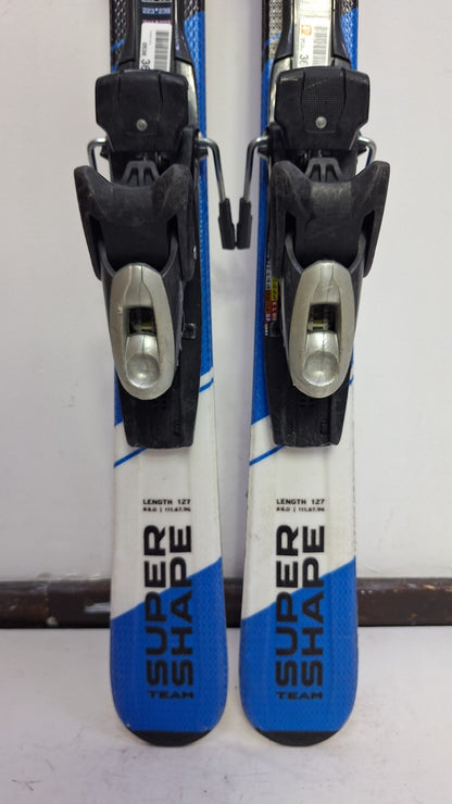 HEAD Supershape Team R Track N 127 cm Ski + Fixations Elan ESP 7.5 Sport d'hiver