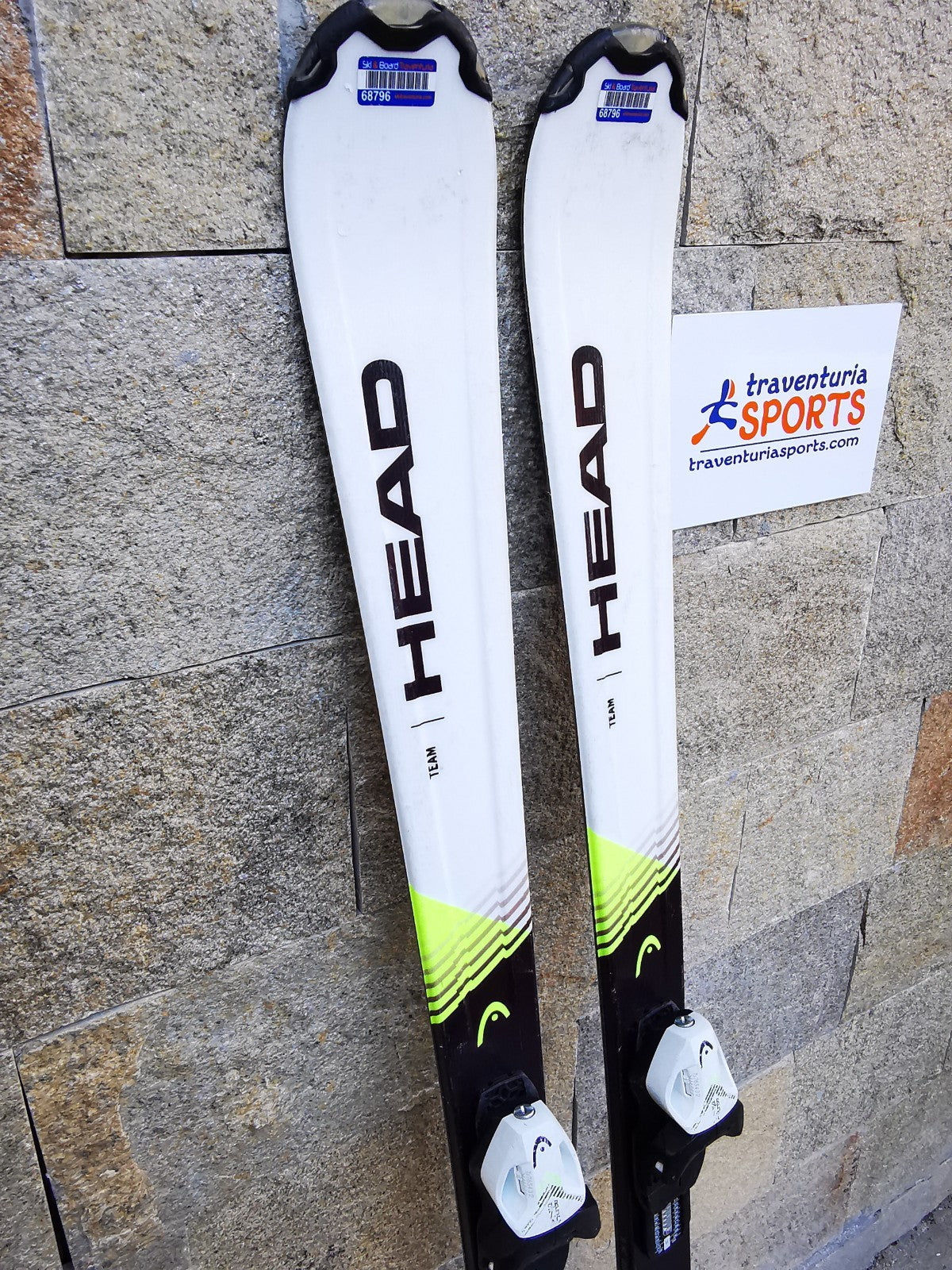 HEAD Supershape SLR Pro 147cm  Ski + HEAD 7.5 Bindings  Winter Sport