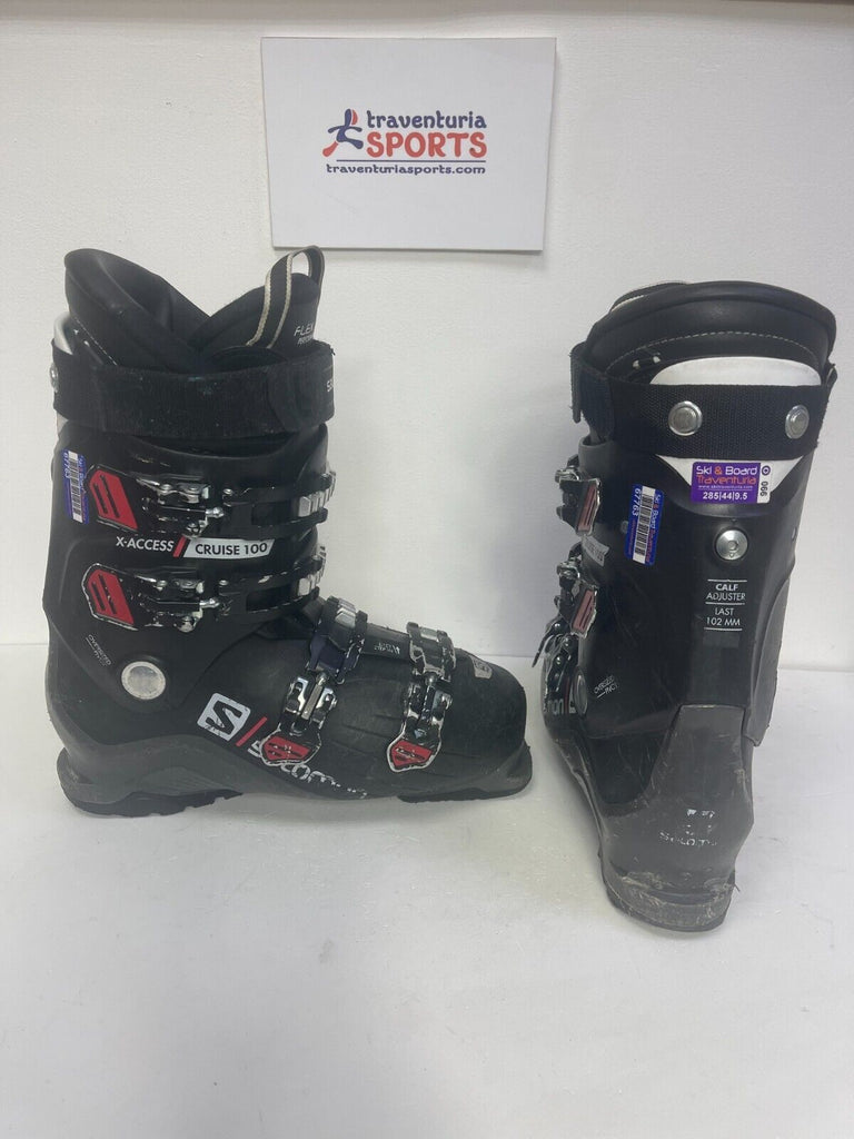 Salomon X Acc 100 Cruise Ski Boots EU 44 1 3 UK 10 Mondo 285 Winte Traventuria Sports