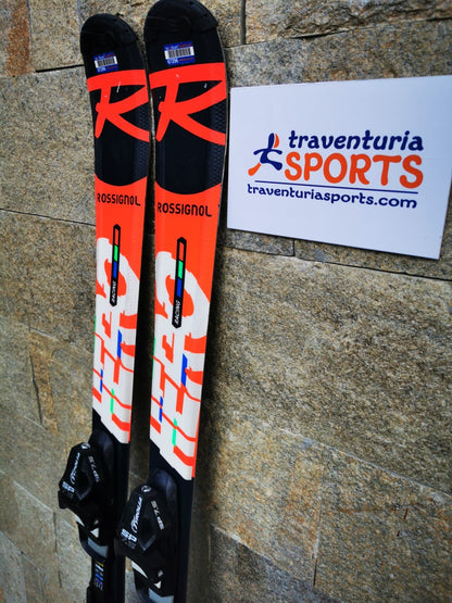 Rossignol HERO J MultiEvent  140cm  Ski + Elan ESP 7.5 Bindings  Winter Sport