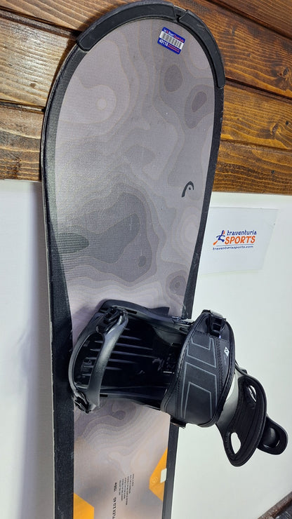 HEAD Flex 4D 158W cm Snowboard + Brand New Fastec L  Bindings Winter Snow