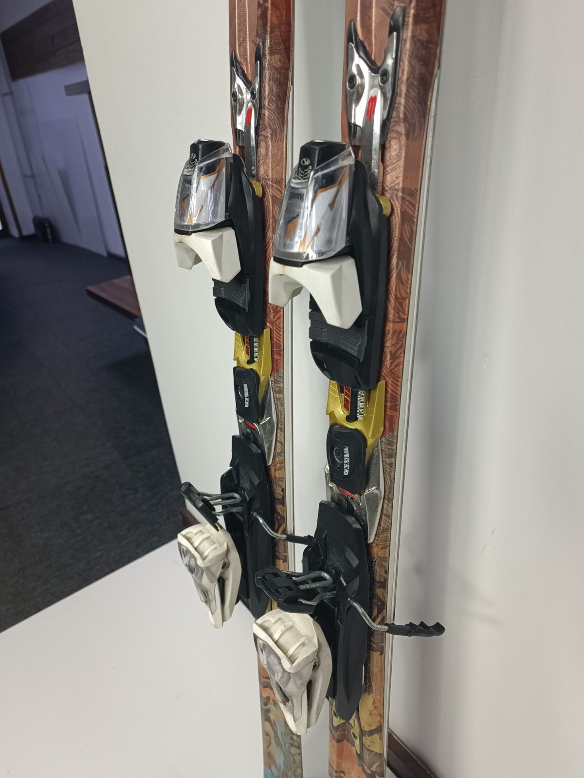 Nordica Fate 170 cm Ski + Marker 10 Bindings Winter Snow Sport Outdoor