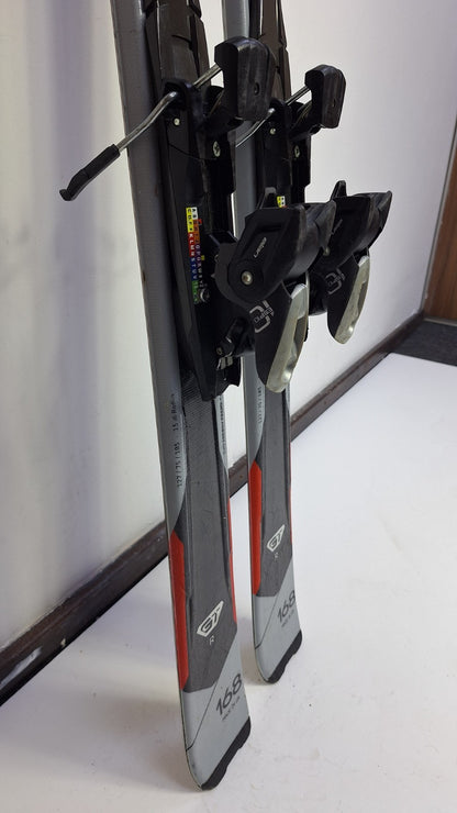 Nordica GT R EVO 168 cm Ski + Tyrolia ESP10 Bindings Winter Sports Adventure