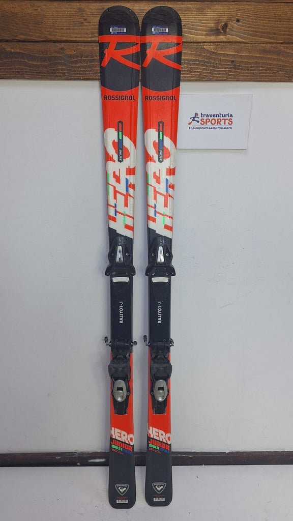Rossignol Hero J 150 cm Ski + Elan ESR 10 Bindungen Winter Fun Snow Sports