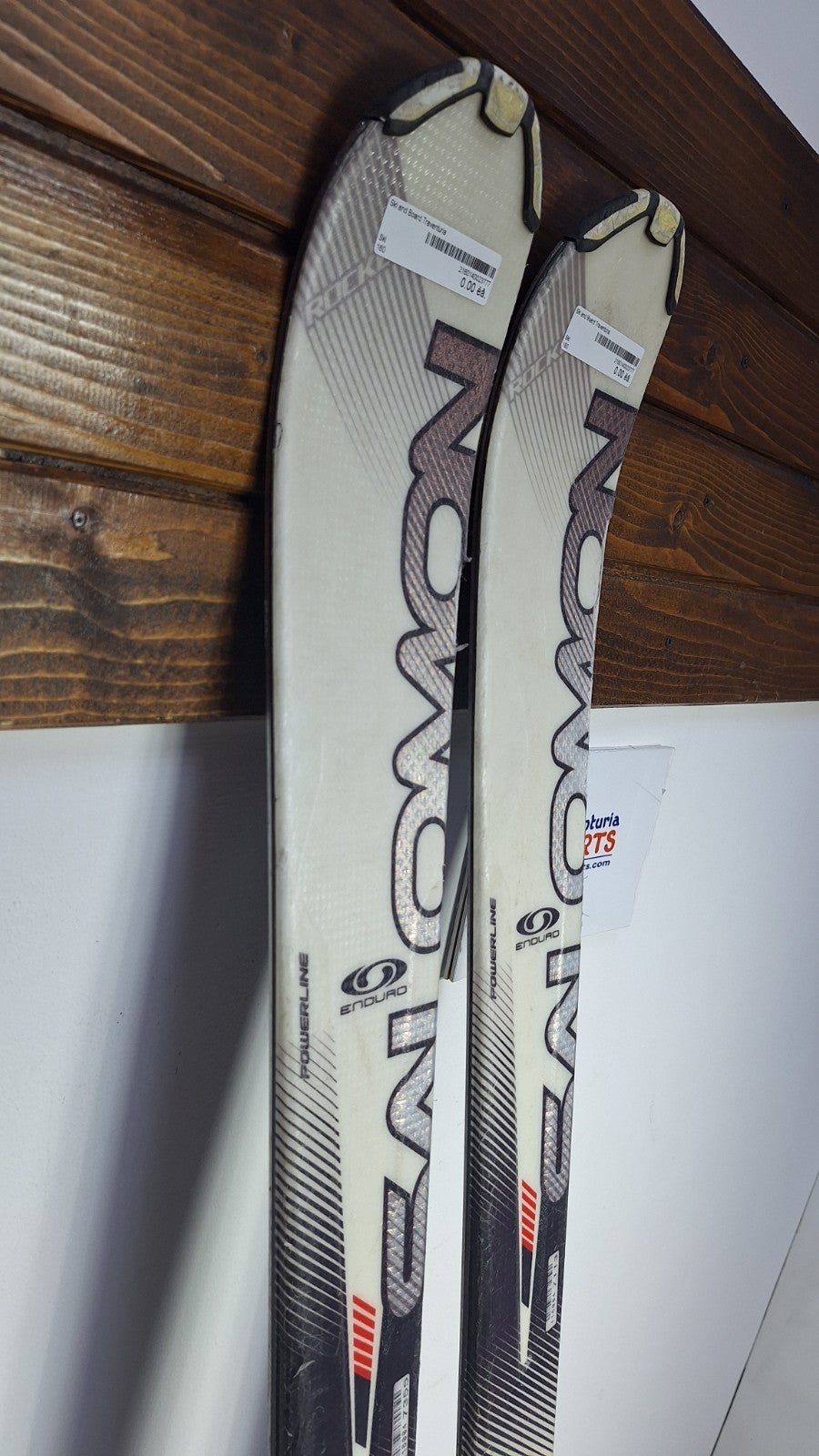 Salomon Enduro LX 750R 160cm Skis + Salomon 10 Bindings Winter Fun Snow