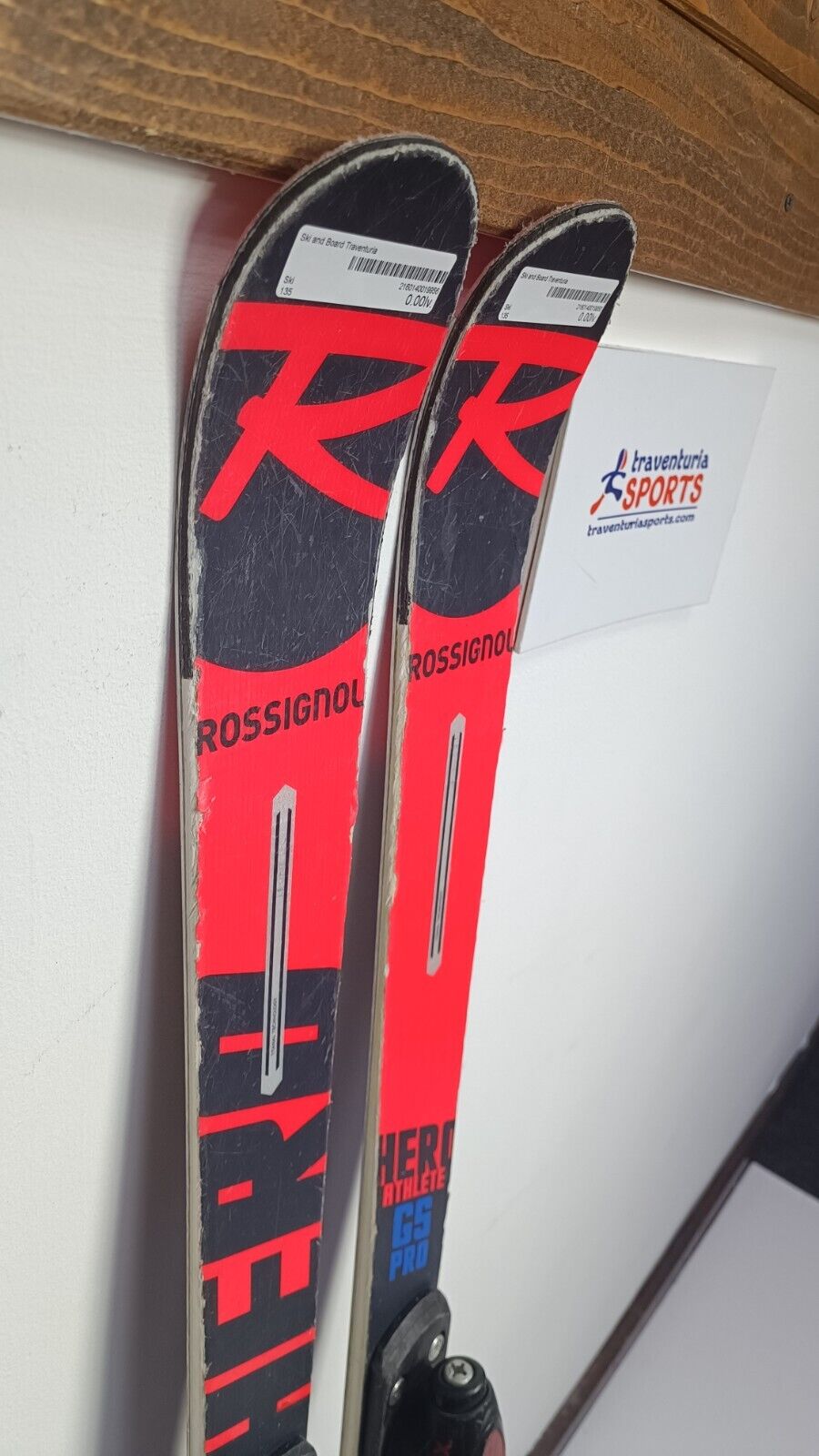 Rossignol Hero FIS  Pro 135 cm Ski + Look 10 Bindings Adventure