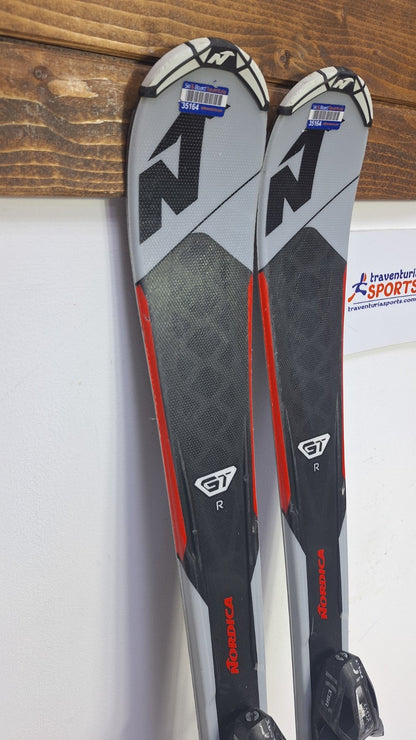 Sci Nordica GT R EVO 144 cm + attacchi Elan ESR 10 Adventure Snow