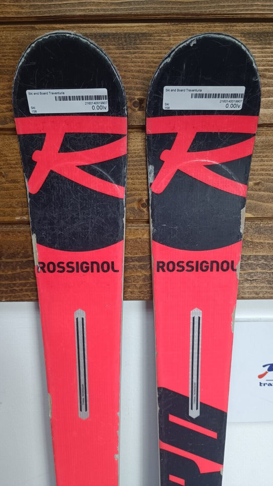 Rossignol Hero Athlete GS Pro 158 cm Ski + Look 10 Bindings Winter Fun Snow