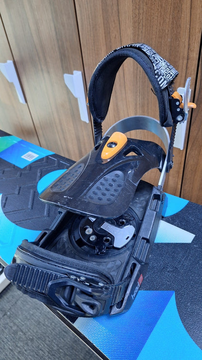 Burton Progression 157 cm Snowboard + HEAD Rental L Bindings Winter Snow Sport