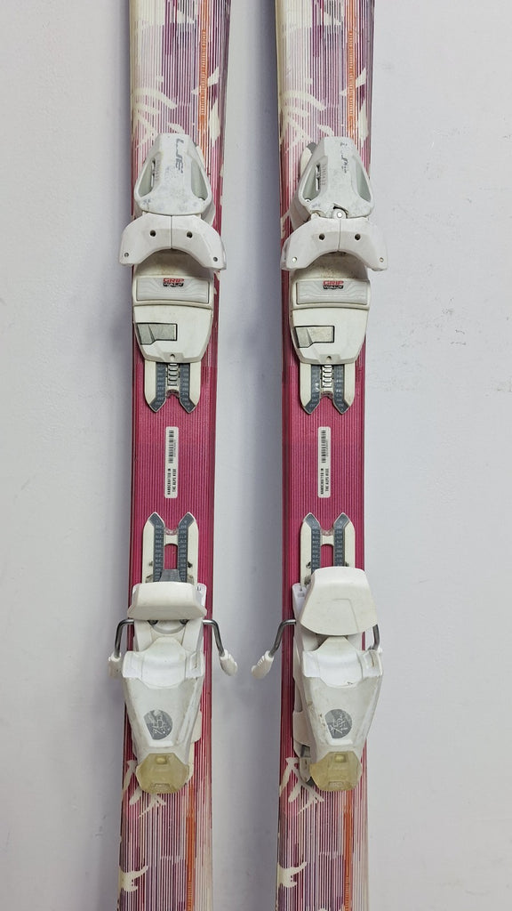 Elan Snow White 152cm Ski + Elan EL 7.5 Bindings Winter Sport Fun