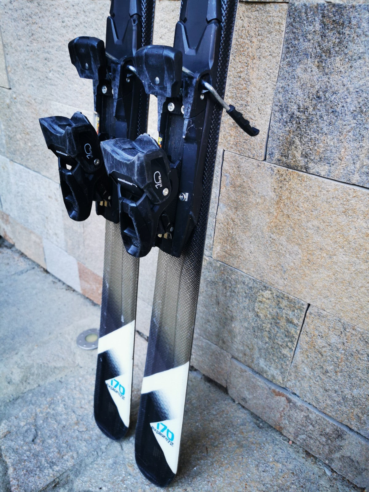 Elan Explore 72 170 cm  Ski + Elan ESP 10 Bindings Adventure Winter Sport