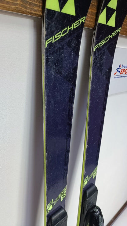 Fischer WC RC4 GS 145 cm Ski + Fischer 7 Bindungen Wintersport