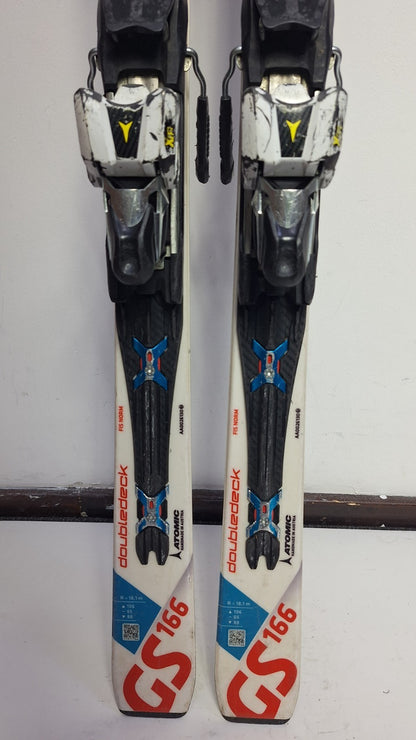 Sci Atomic Redster GS Doubledeck 166 cm + Attacchi Atomic 12 Winter Fun Sport