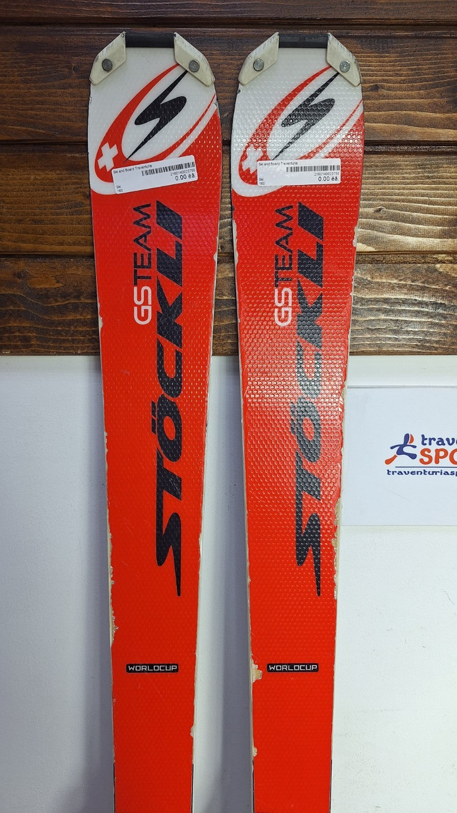 Stöckli World Cup GS Team 160cm Ski + Marker 10 Bindings Winter Sport