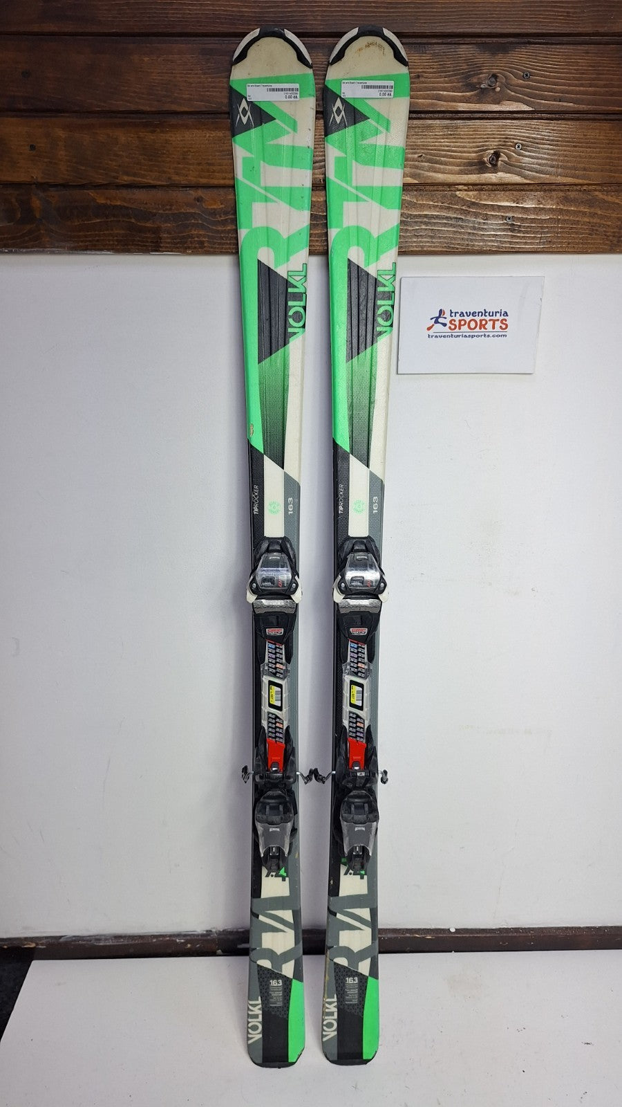 Volkl RTM 7.5 163 cm Ski + Marker 10 Bindings Fun Snow Winter Sport Piste