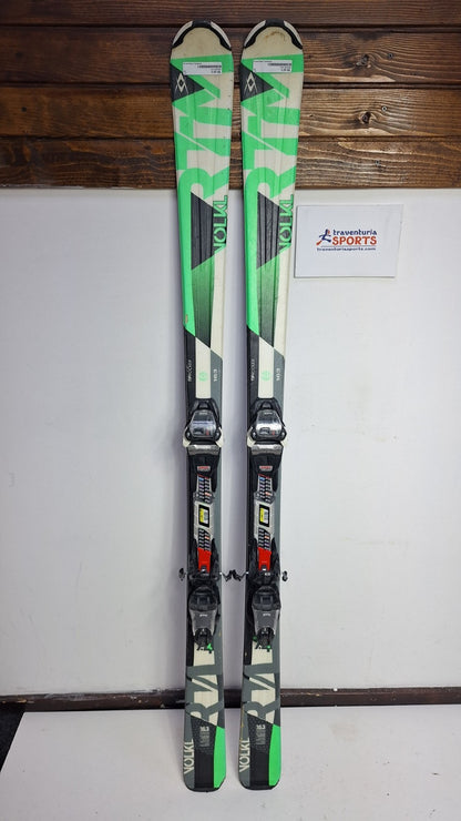 Volkl RTM 7.5 163 cm Ski + Marker 10 Bindings Fun Snow Winter Sport Piste