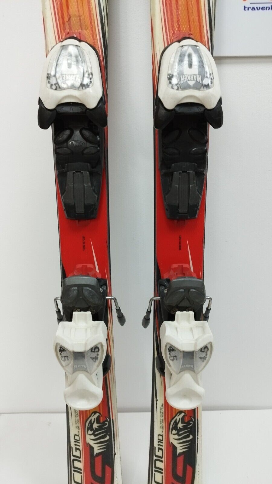 Völkl Racetiger JR GS 110 cm Ski + Marker 4.5 Bindungen Fun Snow Winter Sport