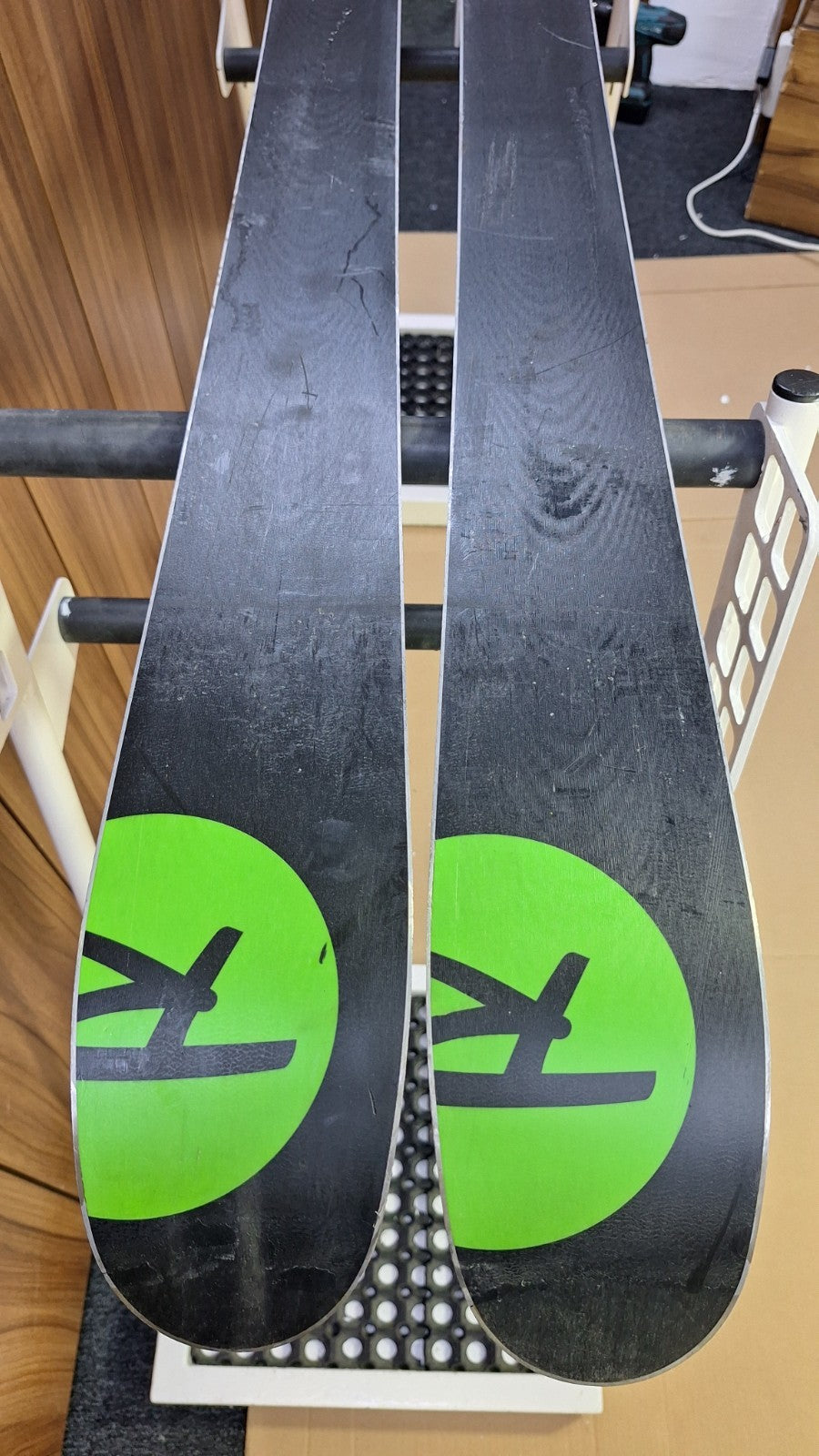 Rossignol S3 Skull 178cm Ski + Rossignol 12 Bindings Fun Snow Winter Sport Piste
