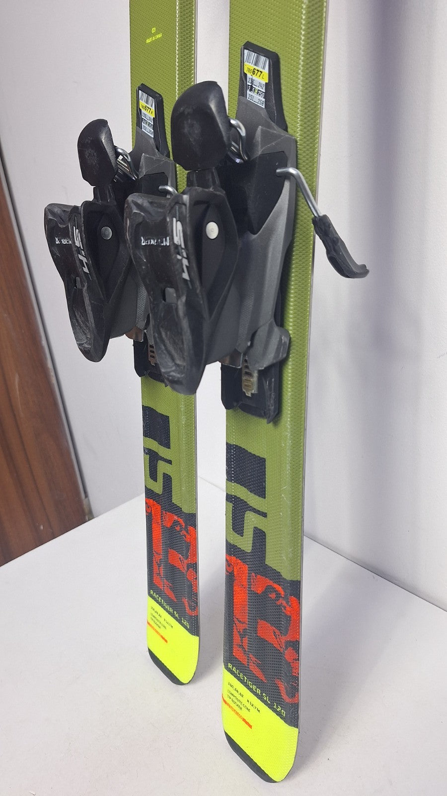 Völkl Racetiger 13 SL 120 cm Ski + Marker 4.5 Bindung Wintersport Schneespaß