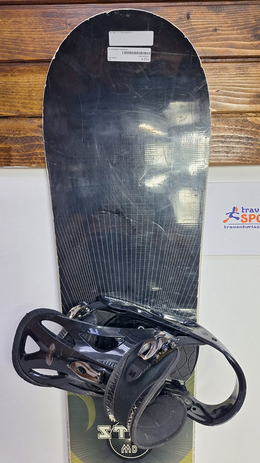 Stuf Mylend 157 cm Snowboard + Burton L Bindings Winter Sport Snow Fun