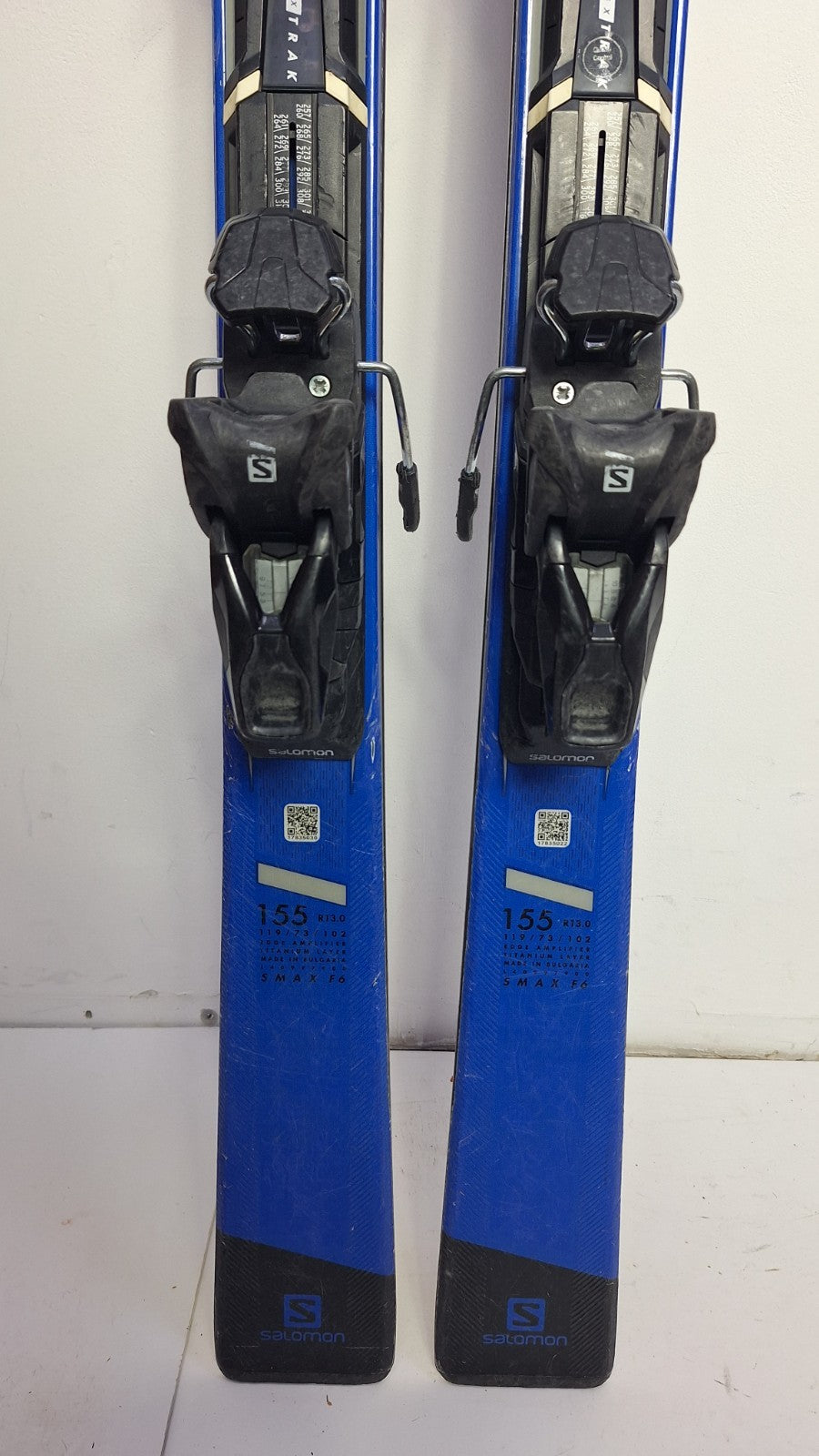 Salomon S/MAX  F6 155 cm Ski + Salomon 10 Bindings Winter Sport Adventure