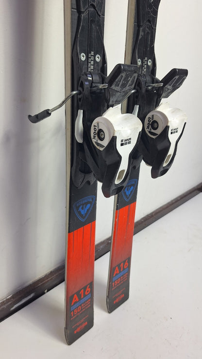 Rossignol HERO Athete GS Pro 150 cm Ski + Look 7 Bindings Winter Sport Snow